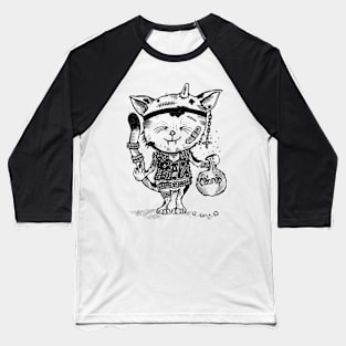 punkcat Baseball T-Shirt